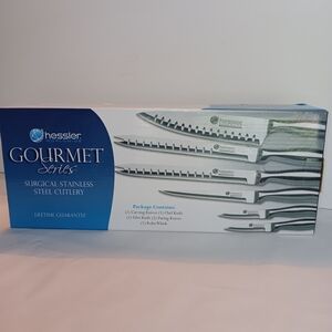 Hessler Gourmet Series Surgical Stainless Steel Knives/Cutlery 7 Pc Set